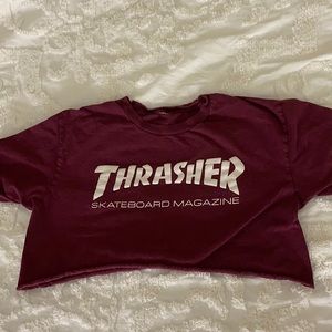 Thrasher crop top